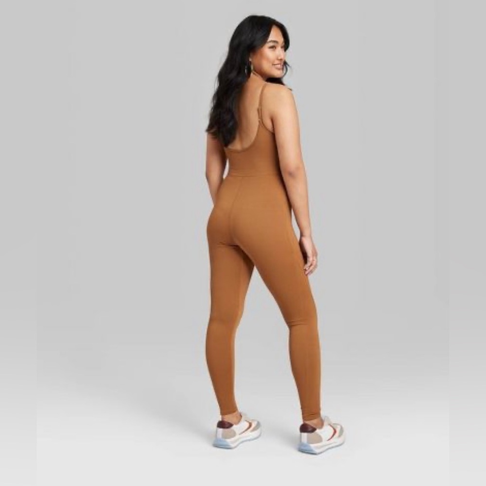 wild fable ribbed sleeveless jumpsuit